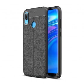 Cover Huawei Y7 2019 Leather Effect Lychee Double line