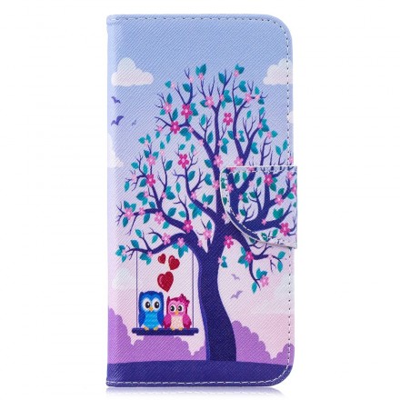 Xiaomi Redmi Note 7 Case Owls On The Swing