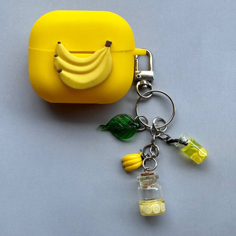 Samsung Galaxy Buds3 Pro / Buds3 Banana Case with Pendant