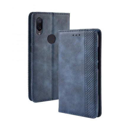 Flip Cover Xiaomi Redmi Note 7 Vintage Leather Effect