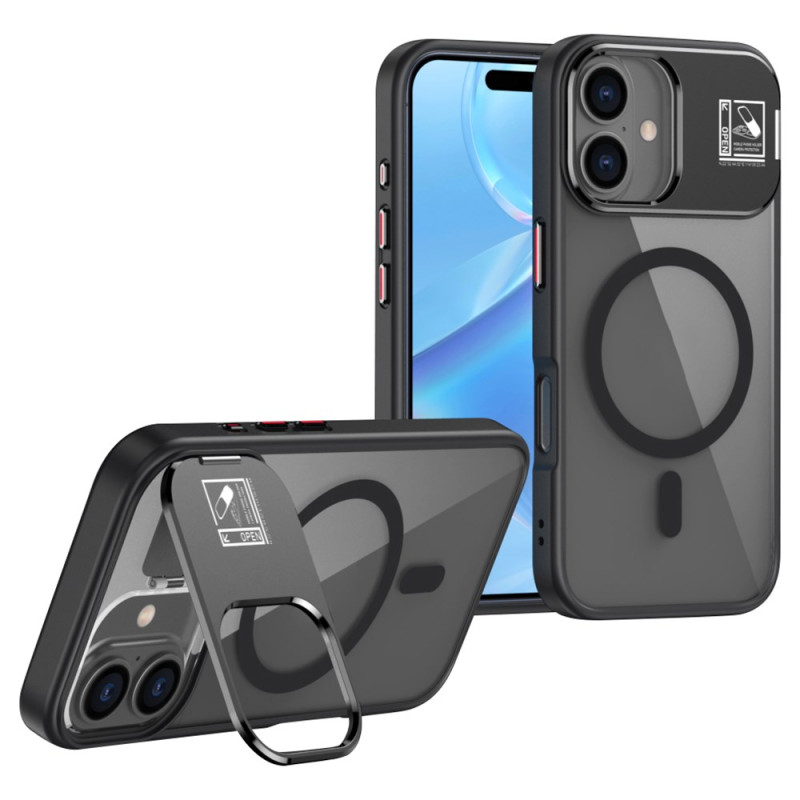 iPhone 16 Plus Case MagSafe Foldable Lens Frame