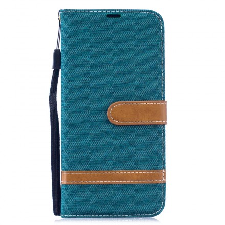 Xiaomi redmi Note 7 Fabric and Leather Effect Case