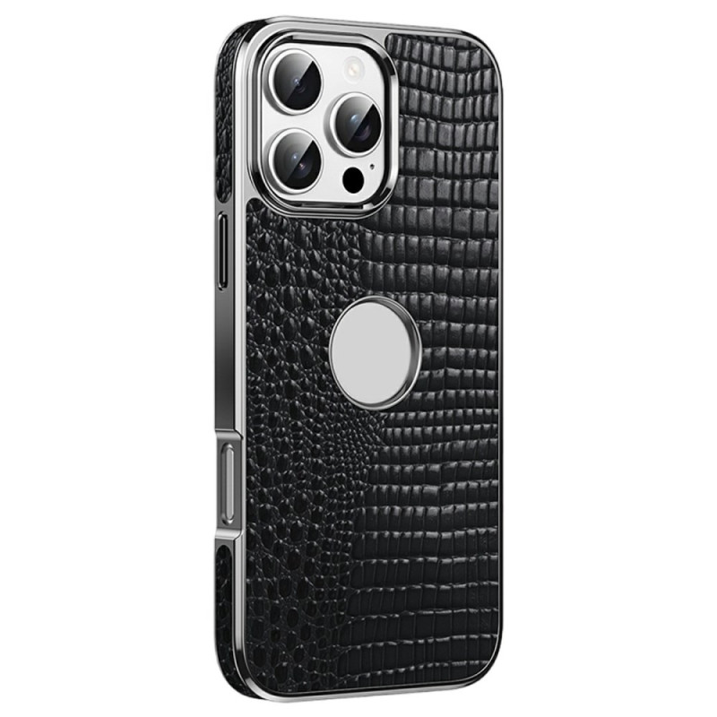 Case iPhone 16 Pro Max MagSafe Crocodile Texture Leather