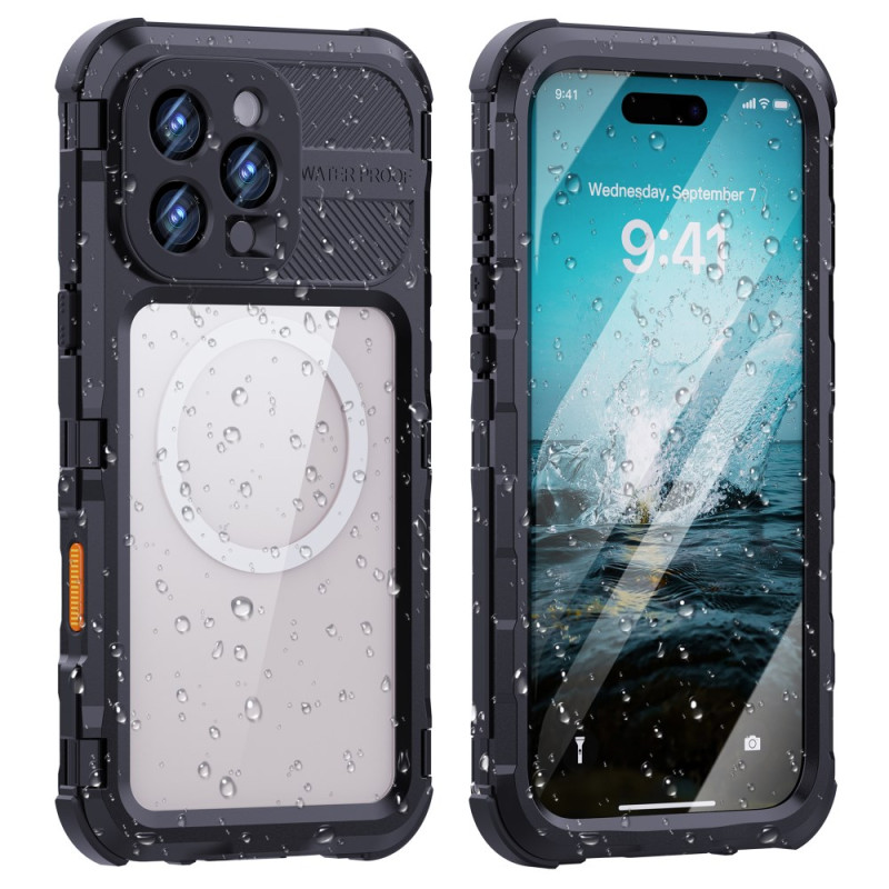 Waterproof MagSafe Compatible iPhone 16 Pro Max Case