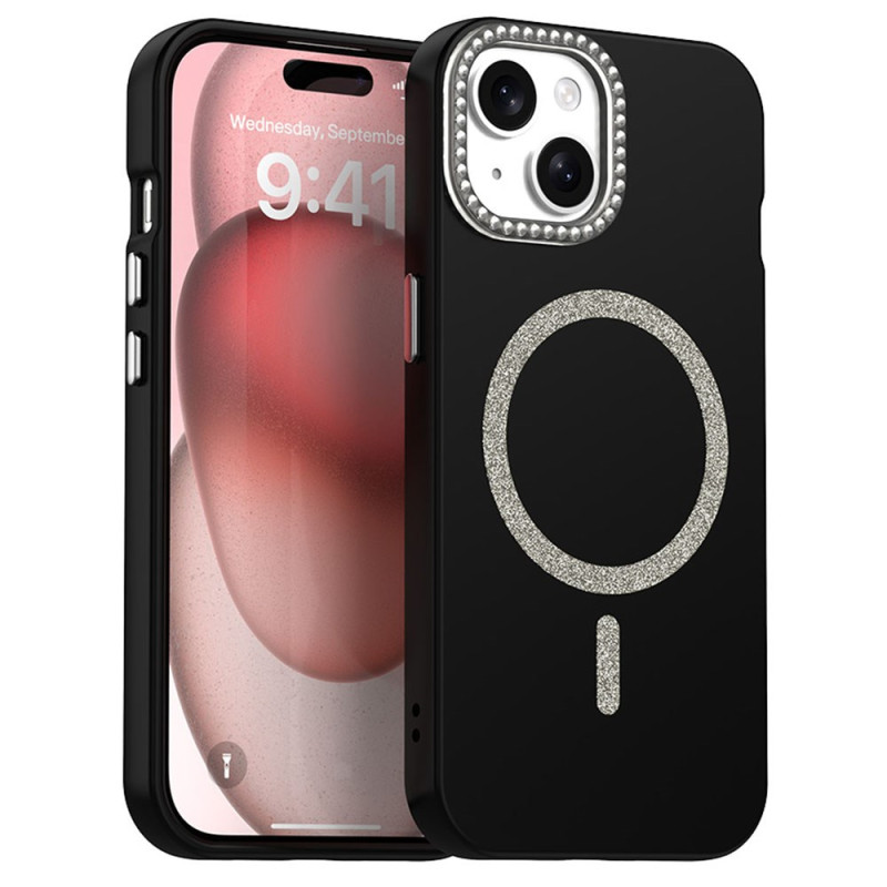 iPhone 15 Case MagSafe Hybride with Strass