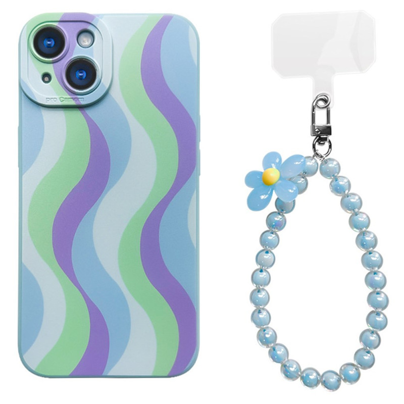 Beaded iPhone 15 Case and Strap