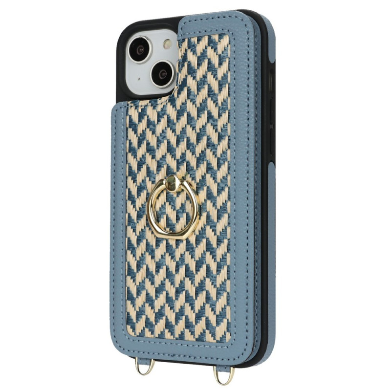 iPhone 15 Case with RFID Blocking Card Holder and Stand