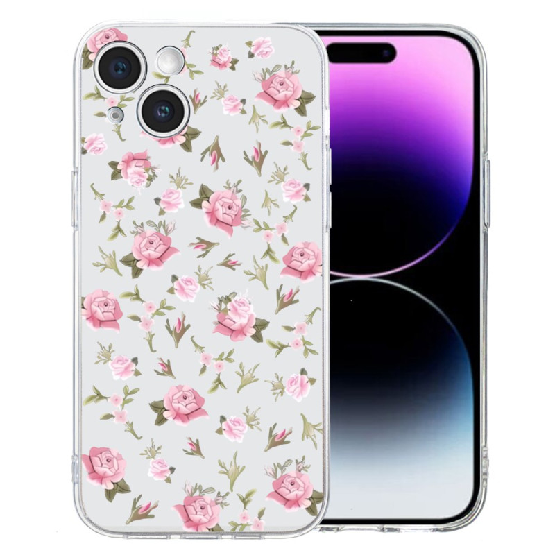 Case iPhone 15 Roses