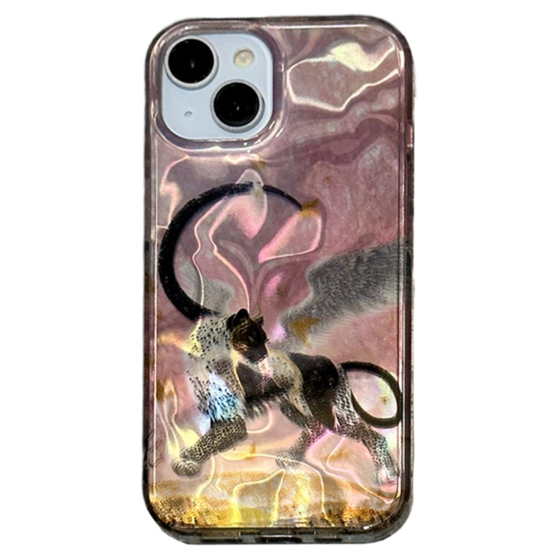 Laser pattern iPhone 15 case