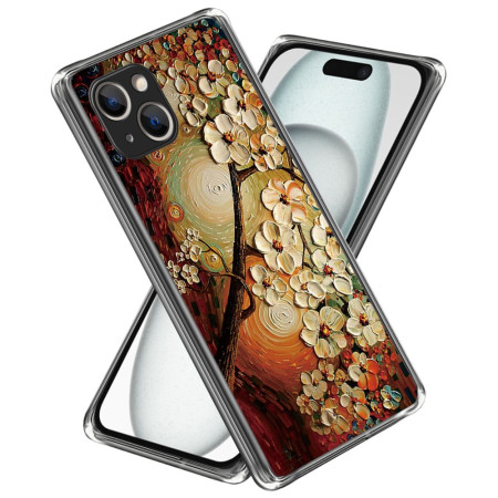 Case iPhone 15 Floral pattern