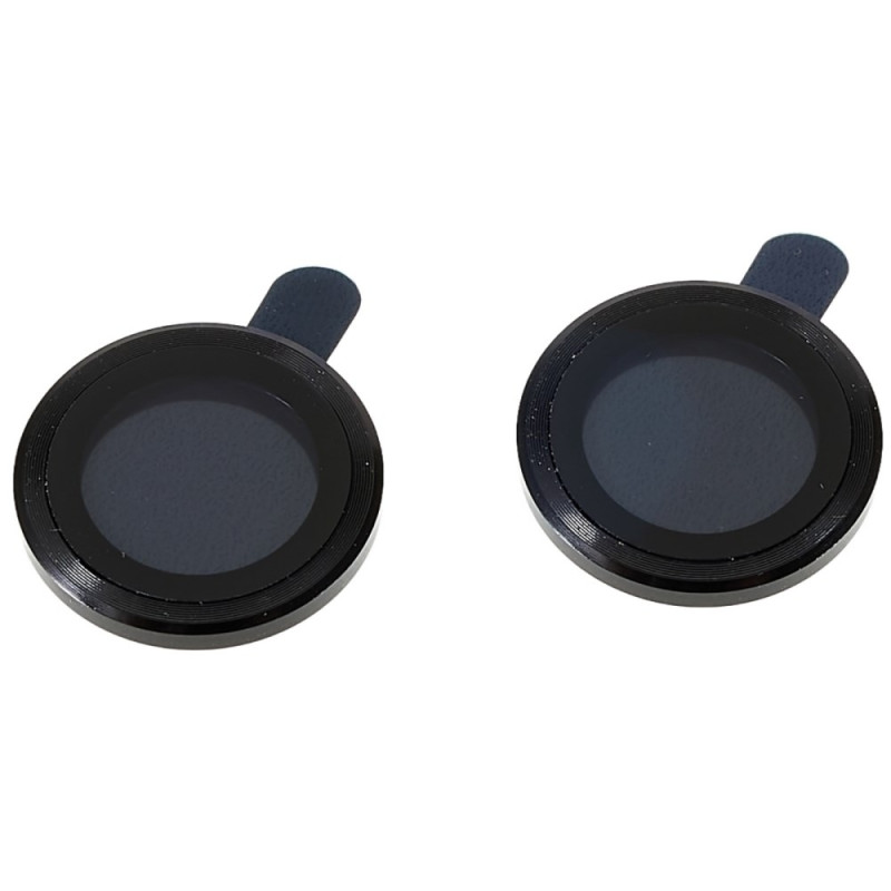 Lens Protectors for iPhone 15 / 15 Plus Metal and Tempered Glass Rings