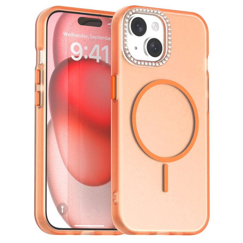 iPhone 15 Plus / 14 Plus Case MagSafe Lens Frame Strass