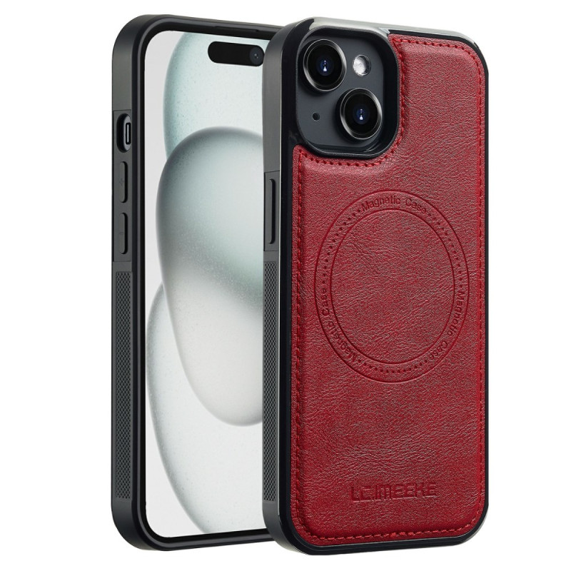 iPhone 15 Plus Leather Case LC.IMEEKE