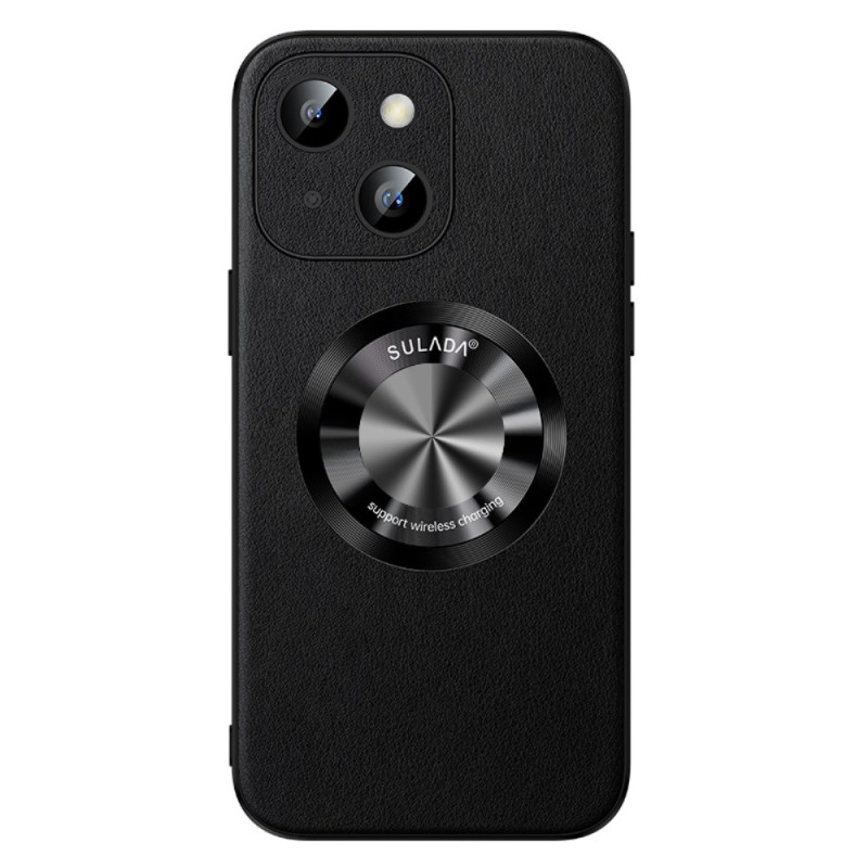 iPhone 15 Plus Case MagSafe Style Leather SULADA