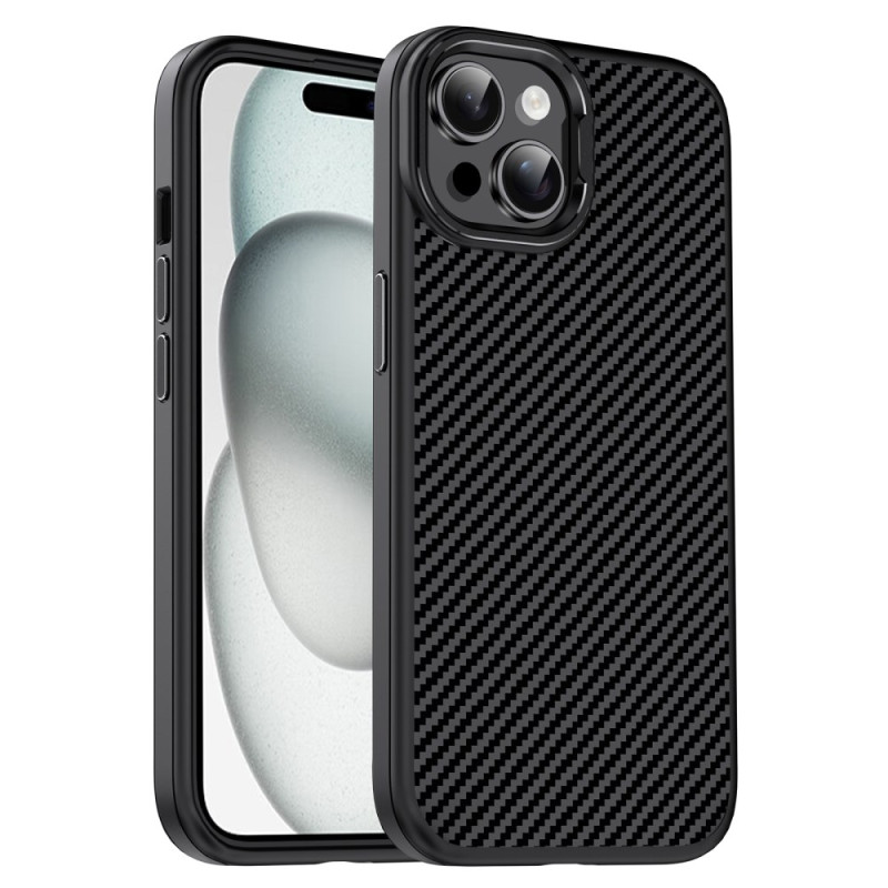 iPhone 15 Plus Carbon Fibre Case IPAKY