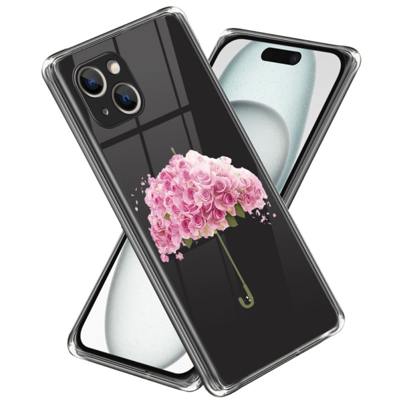 iPhone 15 Plus Umbrella Floral Case