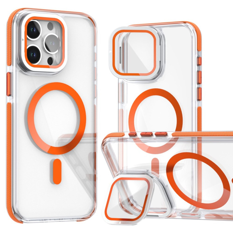 iPhone 15 Pro Case MagSafe Transparent Frame-Support