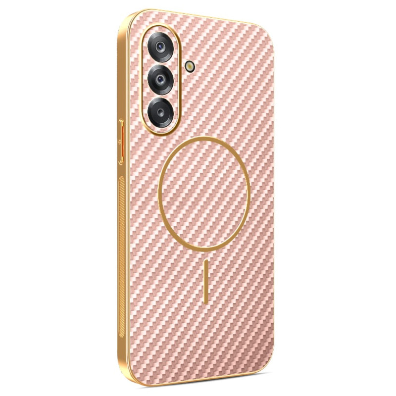 Samsung Galaxy A17 4G / A17 5G Case MagSafe Carbon Fibre Texture