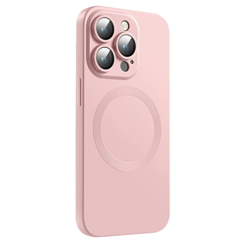 Coque iPhone 15 Pro Max MagSafe avec Protection d'Objectif Silicone