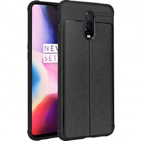 Case OnePlus 6T IMAK Faux leather Seams