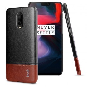 OnePlus 6T IMAK Ruiyi Series Leather Effect Case