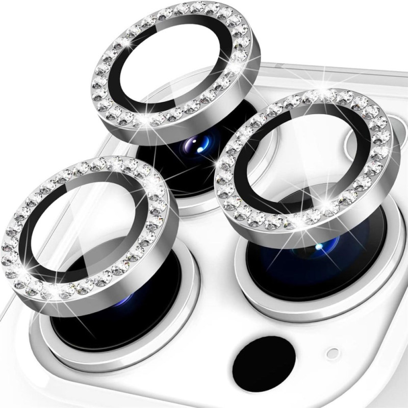 Lens Protector Rings iPhone 15 Pro / 15 Pro Max Strass