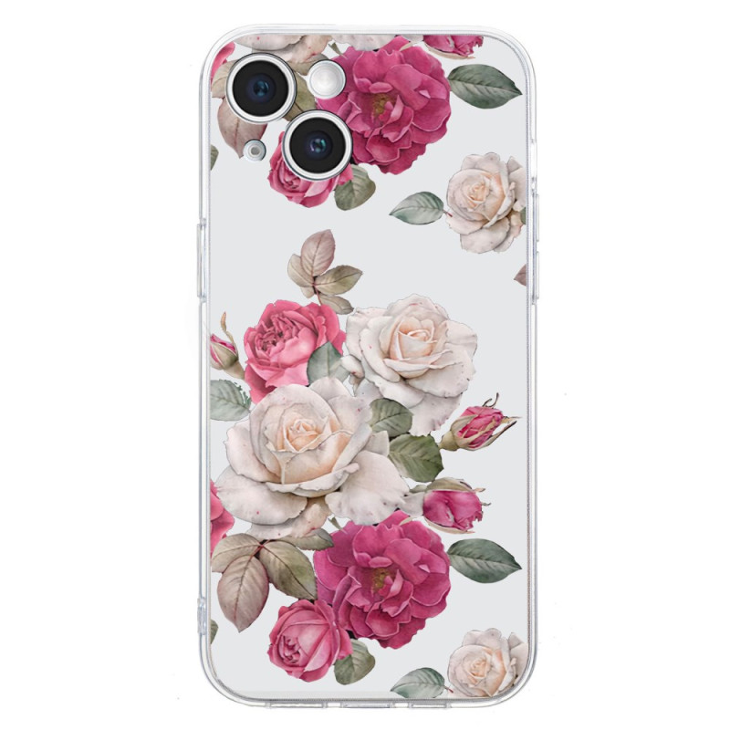 Case iPhone 14 Peonies