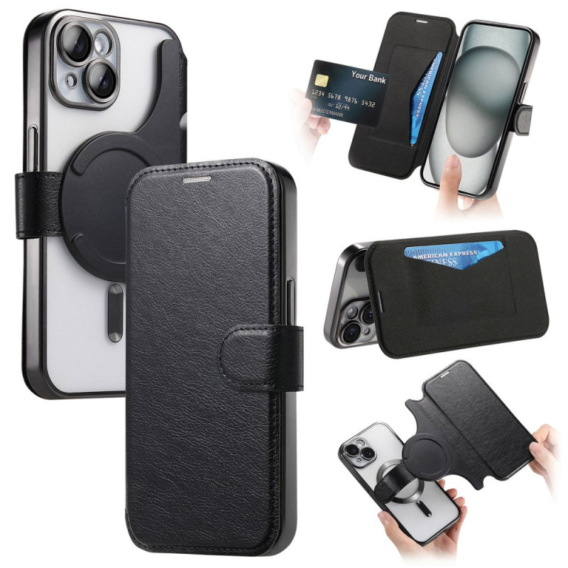 Housse iPhone 14 MagSafe Coque Détachable et Film Protecteur pour Objectif