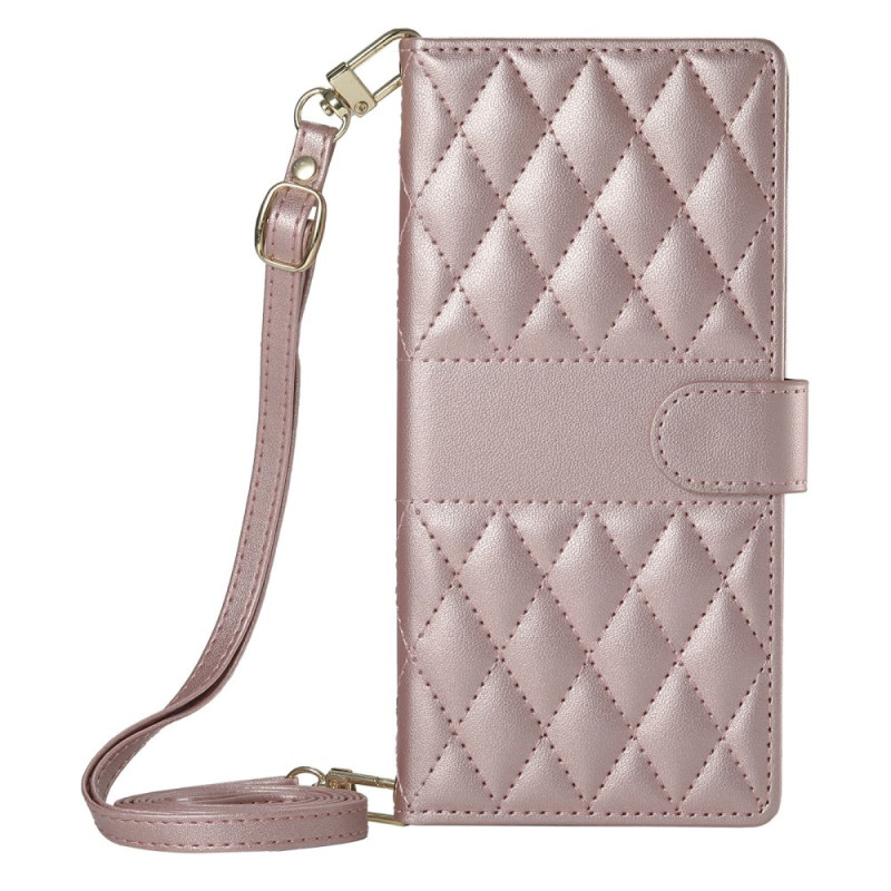 Poco M7 4G Padded Case with Strap and Shoulder Strap