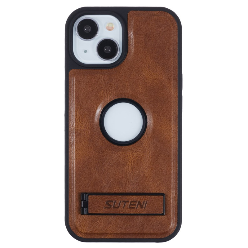 MagSafe Leather-effect iPhone 14 case with integrated stand