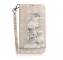 Sony Xperia 10 Hamsters Strap Case