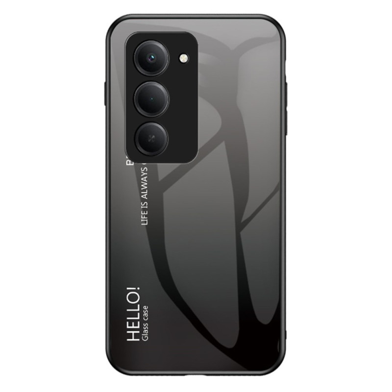 Xiaomi Redmi 15 4G Tempered Glass Case Hello