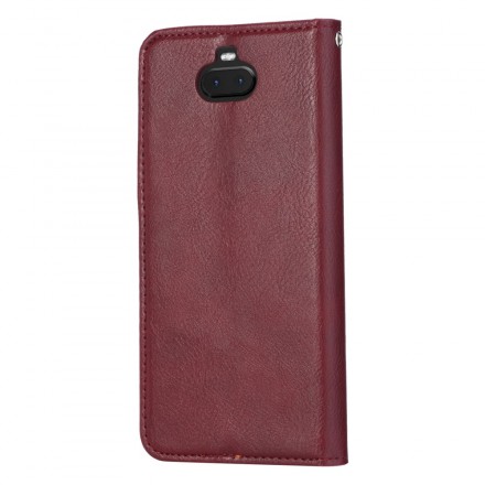 Flip Cover Sony Xperia 10 Leather Style Card Case