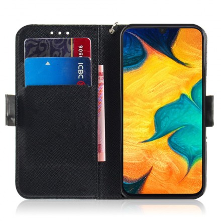 Samsung Galaxy A30 Safari Animal Strap Case