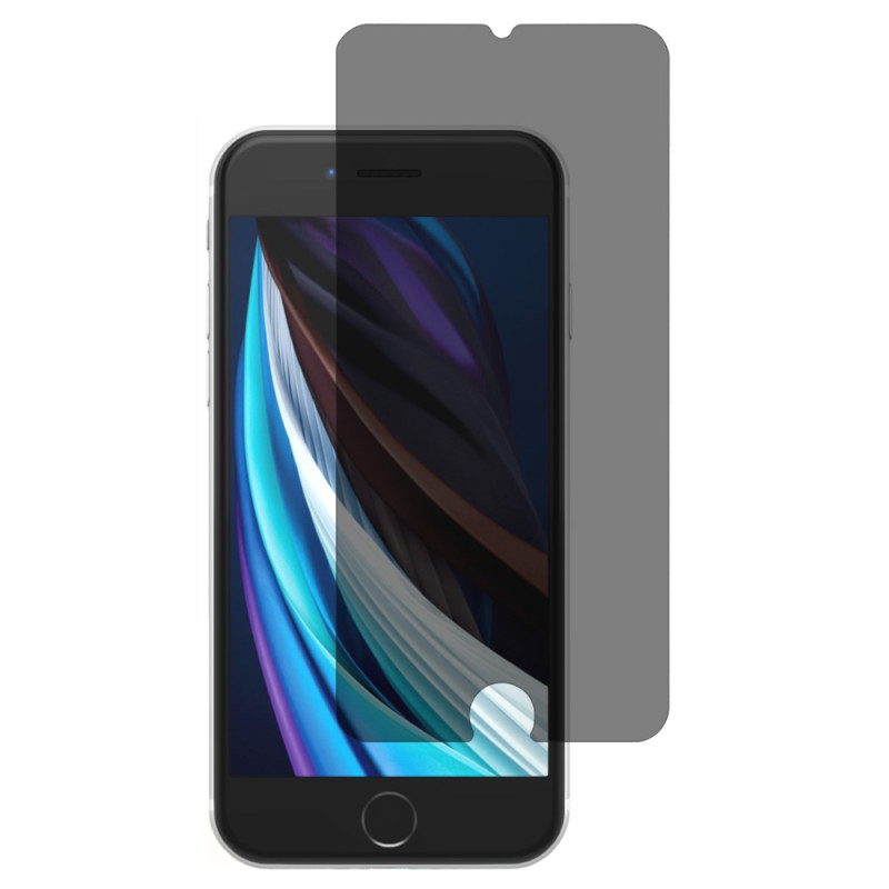 Anti-Spion Tempered Glass Protection for iPhone SE 3 / SE 2 Screen