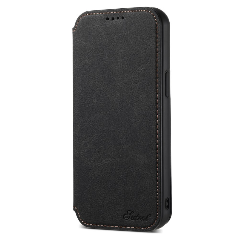 Flip Cover iPhone 12 / 12 Pro MagSafe Leather Effect