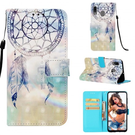 Samsung Galaxy A30 Watercolor Dreamcatcher Case