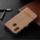 Cover Samsung Galaxy A30 Tissu Et Effet Cuir