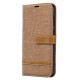 Cover Samsung Galaxy A30 Tissu Et Effet Cuir