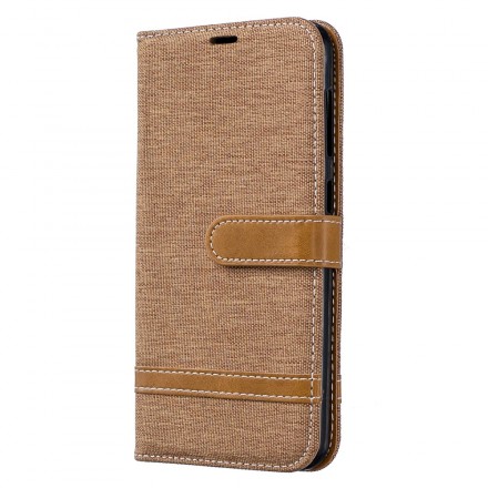 Cover Samsung Galaxy A30 Tissu Et Effet Cuir