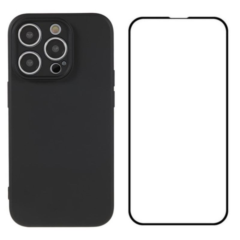 iPhone 14 Pro Silicone Case with Screen Protector