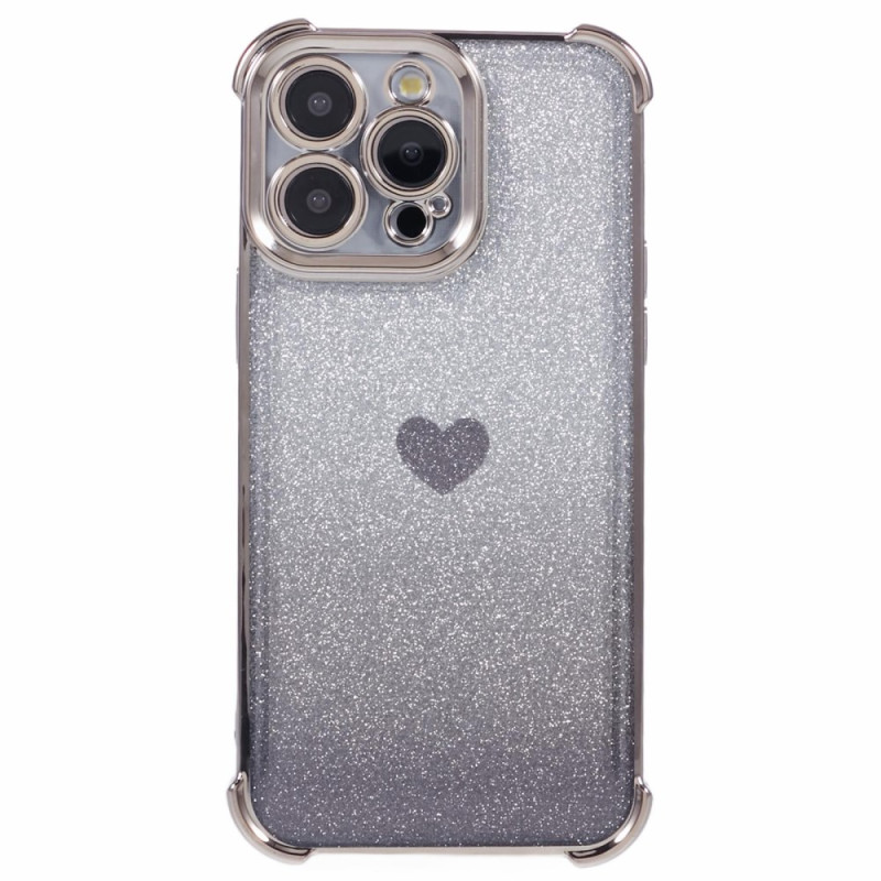 Heart and Glitter iPhone 14 Pro Case