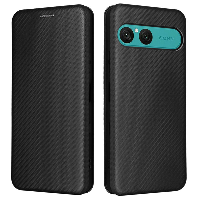 Flip Cover Sony Xperia 10 VII Carbon Fibre