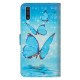 Cover Samsung Galaxy A50 Papillons Bleus Flounces