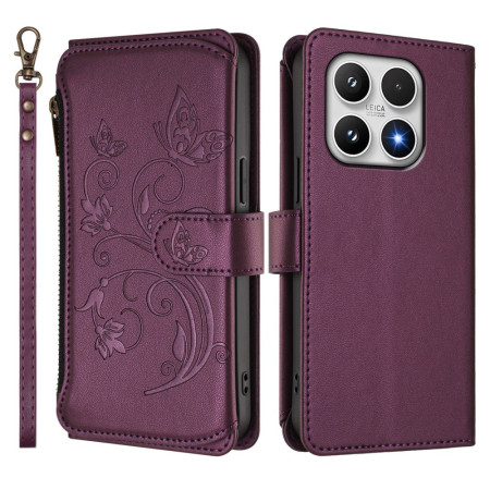 Xiaomi 17 Wallet Case Floral