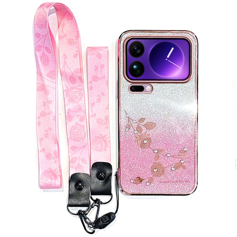 Xiaomi 17 Pro Strass Case with Straps