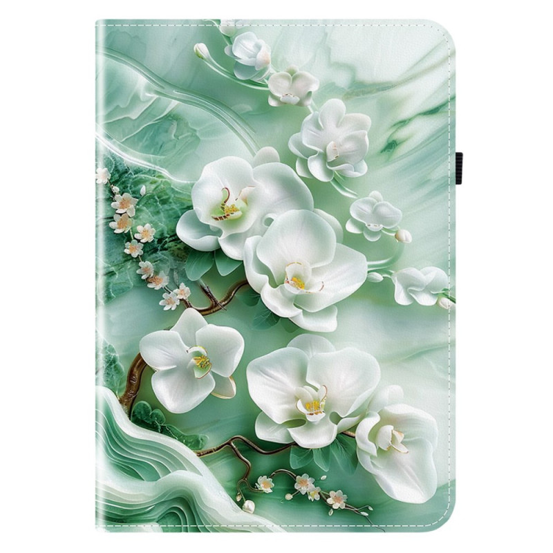 Samsung Galaxy Tab S11 Jade Flowers Case