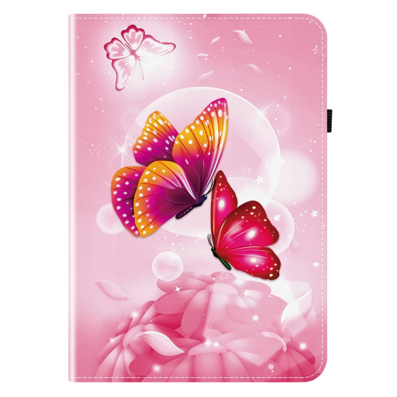 Samsung Galaxy Tab S11 Pink Butterflies Case