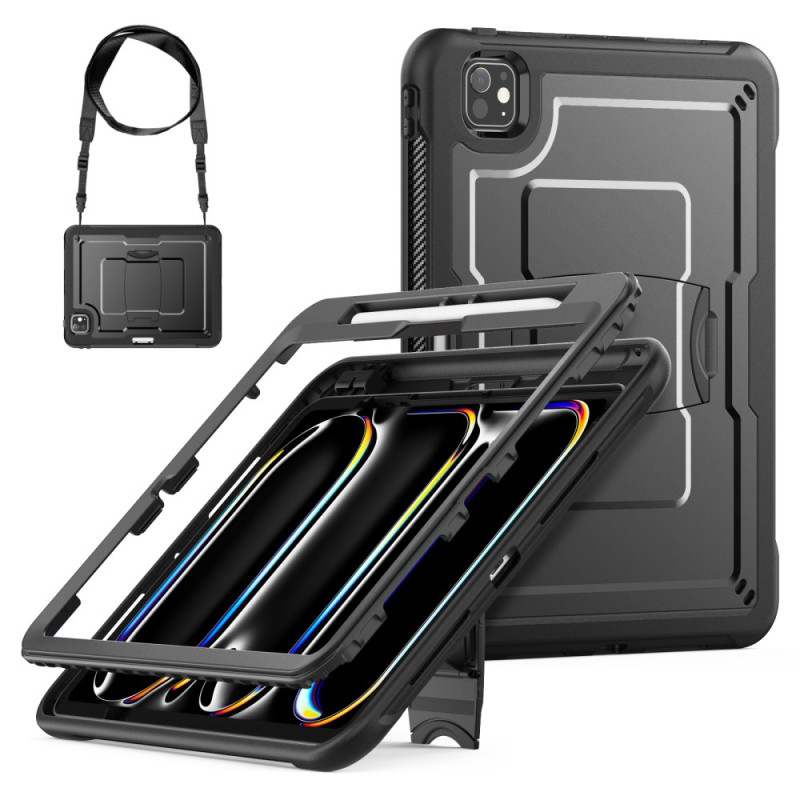 iPad Pro 11 (2025) / 11 (2024) Full Protective Case with Shoulder Strap