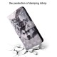 Samsung Galaxy A50 Dog Case Black and White